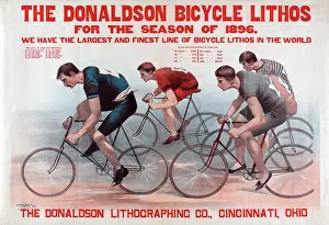 Bicyclist Prints: Poster Of Bicycle Racers