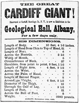 Poster for Cardiff Giant