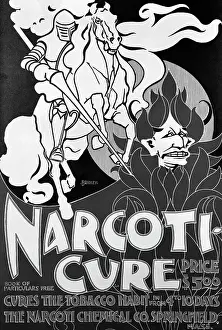 Tobacco Prints: Poster For Cure To Tobacco Addiction