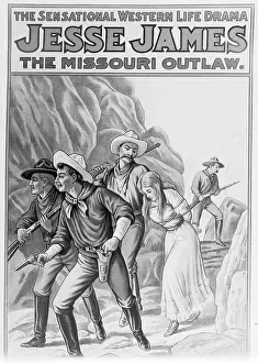 Poster Depicting Outlaws
