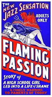 Poster For Flaming Passion