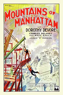 Arc0011090 Prints: Poster For Mountains Of Manhattan