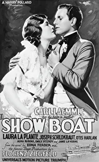 1920s Style Prints: Poster For The Movie Show Boat
