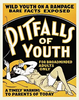 Arc0010216 Prints: Poster For Pitfalls Of Youth