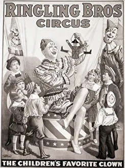 Marionette Prints: Poster for Ringling Bros. Circus