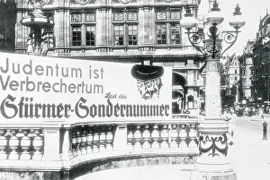 Poster Saying Jews are Criminals