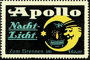 Fuel Prints: Poster stamp Apollo night light