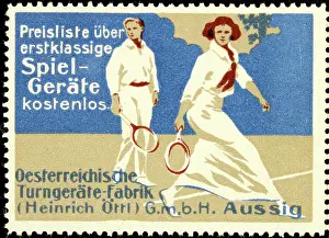 Factories Prints: Poster stamp Austrian gymnastics equipment factory -ttl