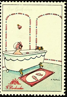 Bathing Prints: Poster stamp Bath Soap Prochaska