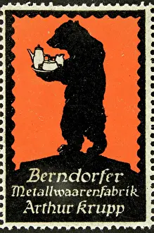 Dishes Prints: Poster stamp Berndorfer factory