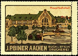 Sites Prints: Poster stamp Biner Aachen