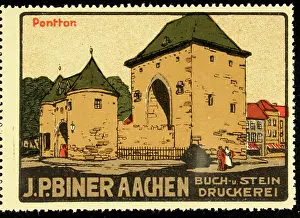 Sites Prints: Poster stamp Biner Aachen
