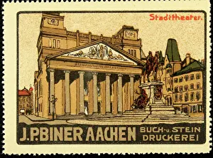 Sites Prints: Poster stamp Biner Aachen