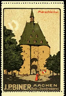 Sites Prints: Poster stamp Biner Aachen