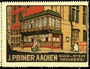 Sites Prints: Poster stamp Biner Aachen