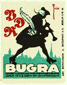 Exhibitions Prints: Poster stamp BUGRA 1914