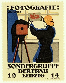 Photographers Prints: Poster stamp BUGRA 1914