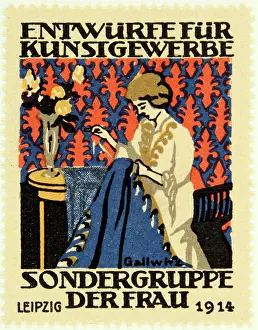 Exhibitions Prints: Poster stamp BUGRA 1914