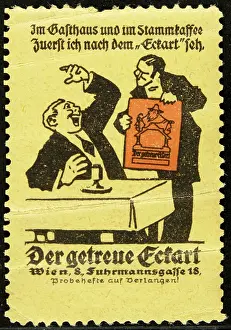 Periodicals Prints: Poster stamp Der getreue Eckart