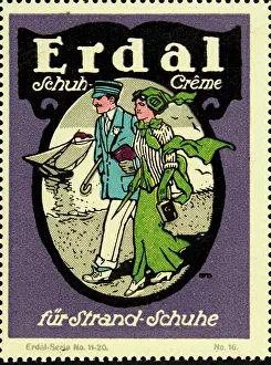 Brand Prints: Poster stamp Erdal shoe cream