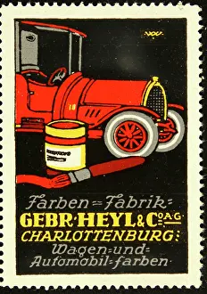 Companies Prints: Poster stamp factory Gebrüder Heyl