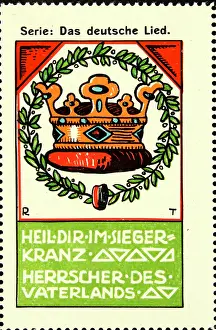 Crowns Prints: Poster stamp The German song