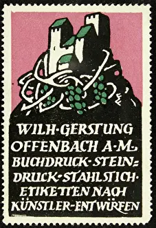 Castles Prints: Poster stamp Gerstung