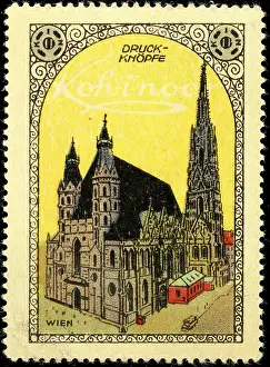Churches Prints: Poster stamp Koh-i-noor snap fasteners