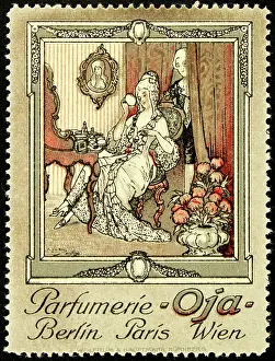 Companies Prints: Poster stamp Perfumery Oja