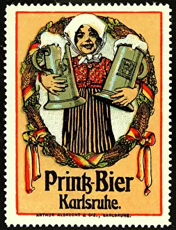 Beer Prints: Poster stamp Printz beer Karlsruhe