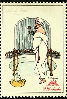 Baths Prints: Poster stamp Prochaska