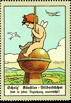Angels Prints: Poster stamp Scholz'artist picture books