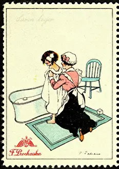 Bathing Prints: Poster stamp Soap Prochaska