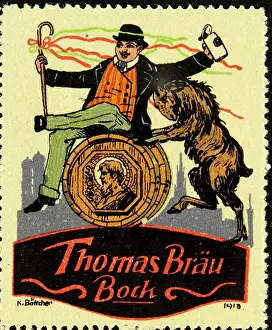 Beer Prints: Poster stamp Thomas Bräu
