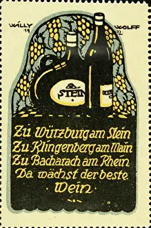 Viticulture Prints: Poster stamp Wine from Germany