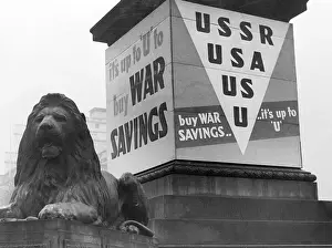 Government Bond Prints: Poster Urges U To Buy War Savings