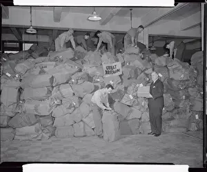 Albert Goldman Prints: Postmaster with Packages Going to England