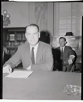 Prints of (Original Caption). The Senate Judiciary Committee took up Potter Stewart's nomination to be a member of the U.S. Supreme Court here. Stewart had been serving on an interim appointment The Legacy of James Stewart: A Cinematic Journey: Potter Stewart Sitting in Nomination Hearing