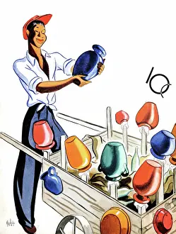 Benitez Prints: Pottery Vending