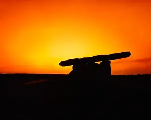 Poulnabrone Dolmen, The Burren, County Clare, Ireland