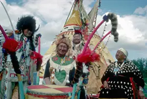 Indians Prints: Pow Wow Parade