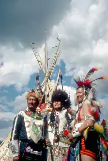 Indians Prints: Pow Wow Parade