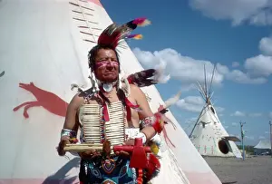 Indians Prints: Pow Wow Parade
