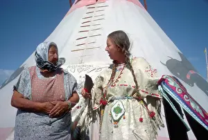 Indians Prints: Pow Wow Parade