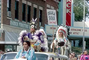 Indians Prints: Pow Wow Parade