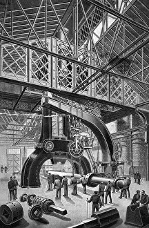 Steel Prints: Power Hammer Of The Etaings Works