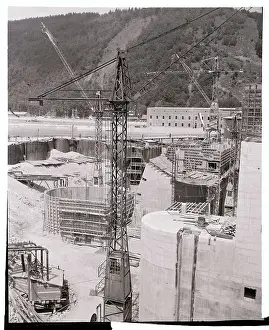 Passau Prints: Power Plant Under Construction