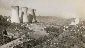 Power Plant on Hillside