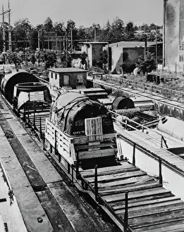 Huty32806 Prints: Powerplant Equipment On Train