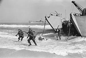 Landing Craft Prints: Practice Landing on Florida Beach